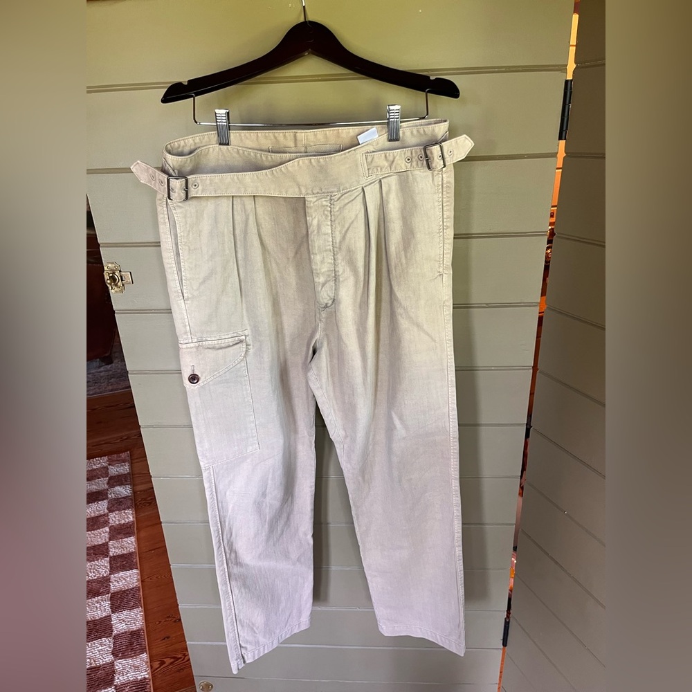 Banana Republic Tan Cargo Pants Lightweight Casual